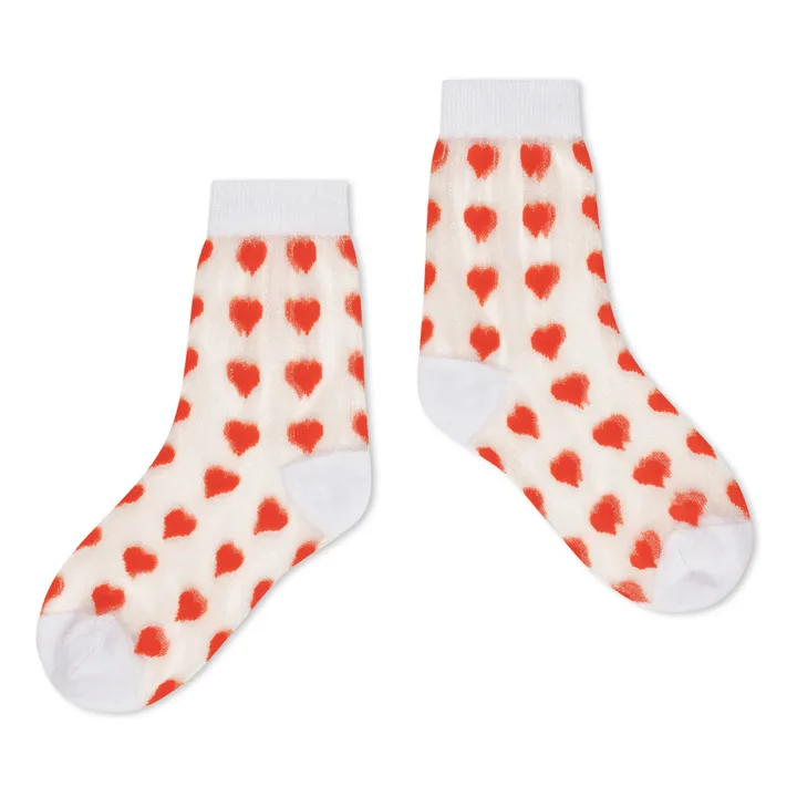 Heart Socks | Red- Product image n°0