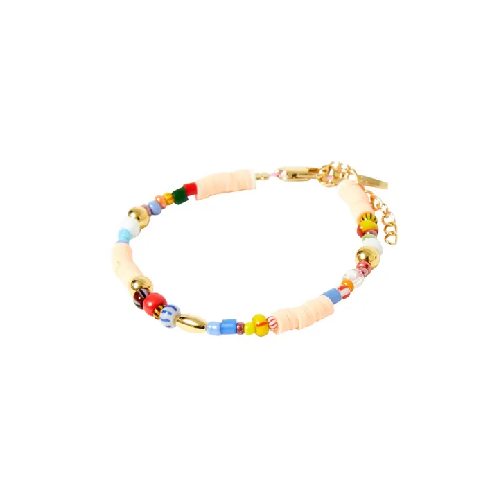 Pulsera Beach Beads | Salmón- Imagen del producto n°2