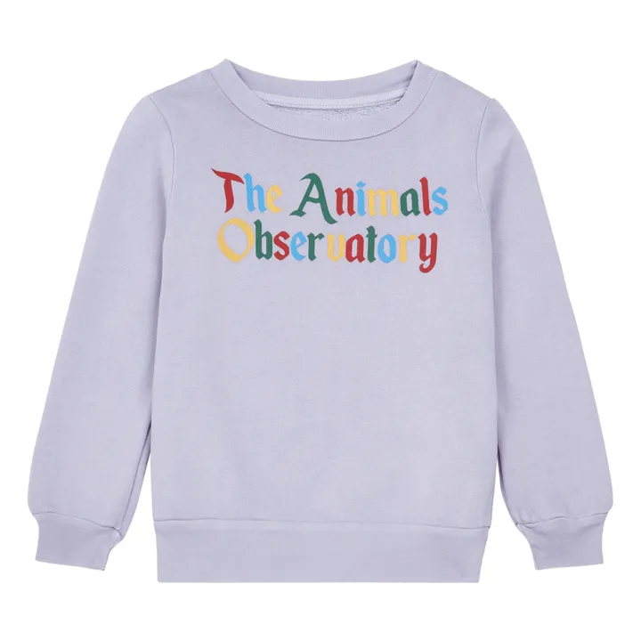 Bear Sweatshirt | Lilac- Product image n°0