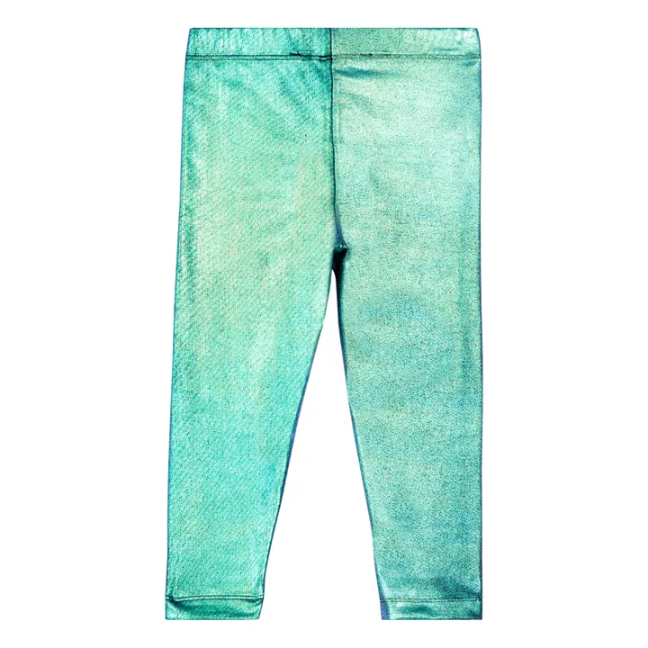Leggings, modello: Shiny | blu metallico- Immagine del prodotto n°3