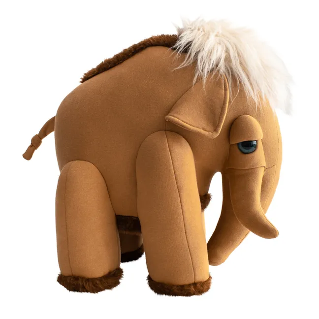 Giant Soft Toy Mammoth - 42cm  | Brown