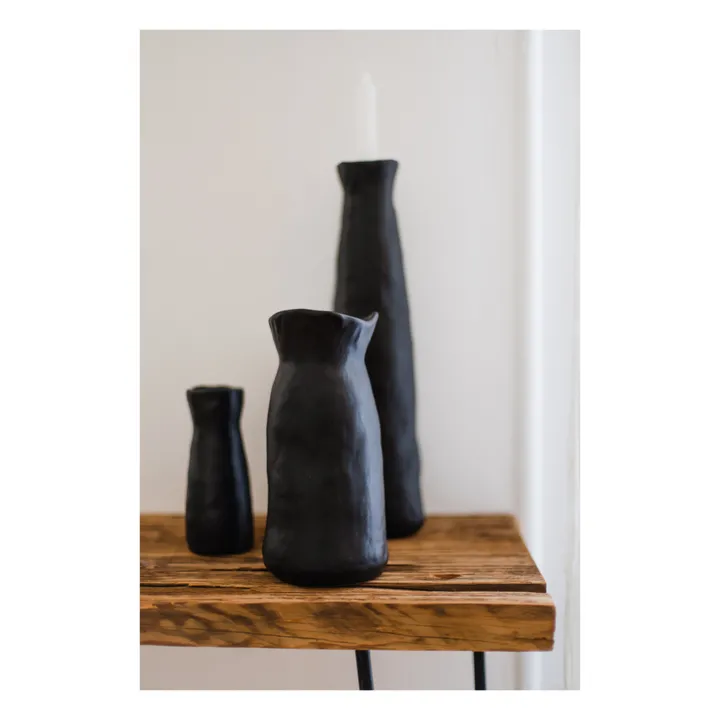 Vaso in ceramica | Nero- Immagine del prodotto n°3