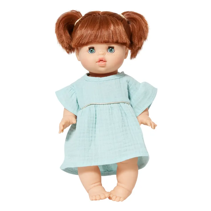 Vestito Daisy per bambola Minikane | Verde acqua- Immagine del prodotto n°1