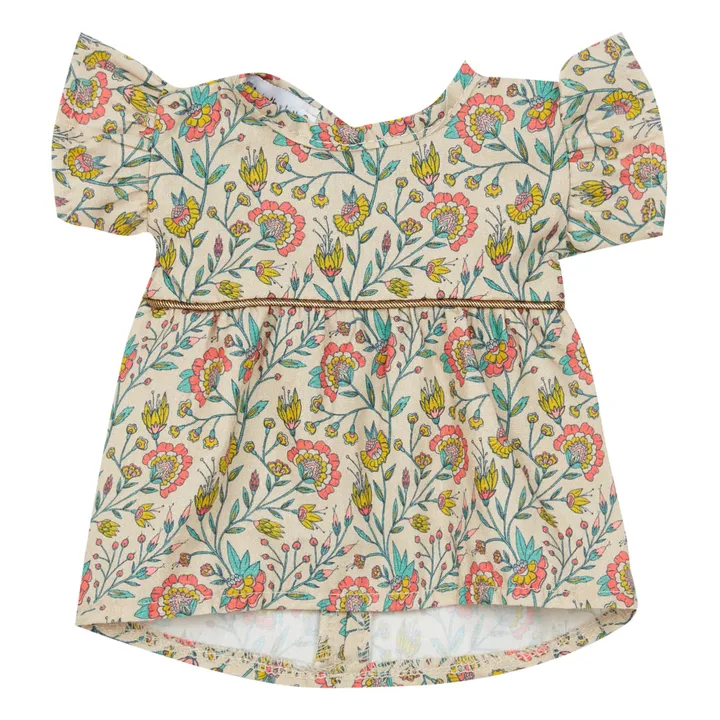 Kleid Daisy Rankenblumen für Minikane-Puppe- Produktbild Nr. 0