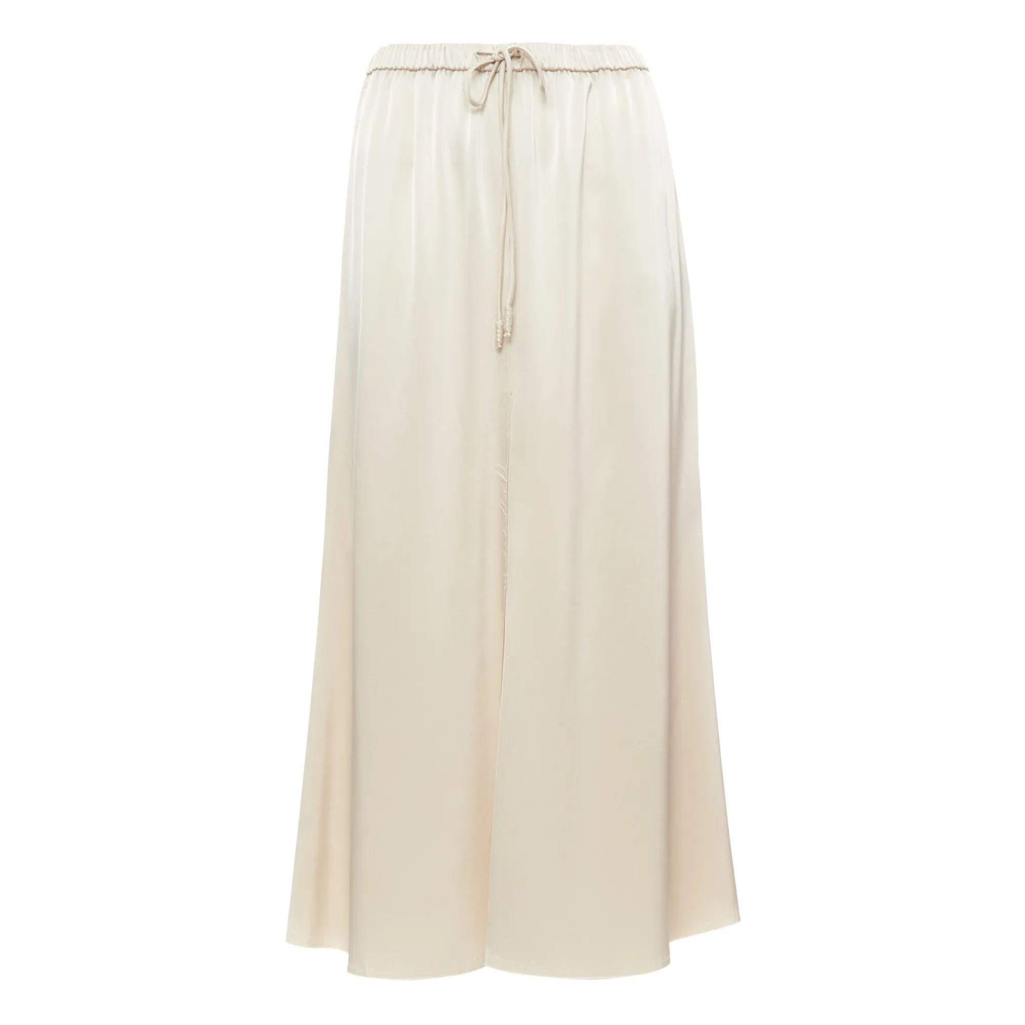 Nanushka Cream Nicola Satin Skirt