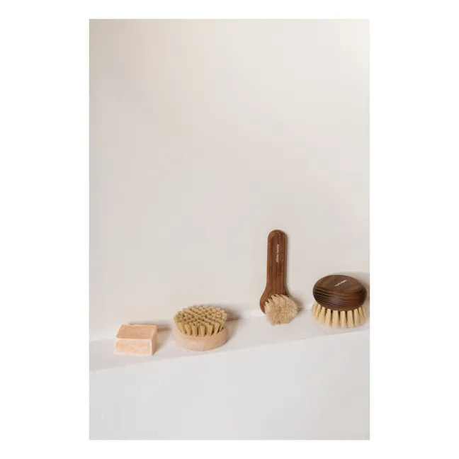 Reinigungsbürste Gesicht in Eschenholz