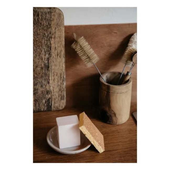 Natürlicher, biologisch abbaubarer Spülschwamm - 2er-Pack