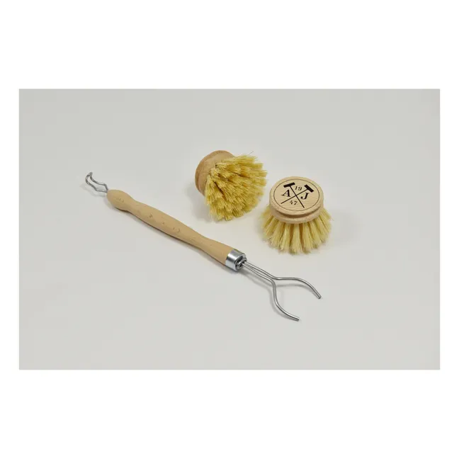 Tête brosse à vaisselle naturelle