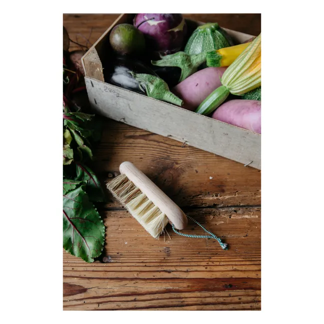 Gemüsebürste aus Buchenholz