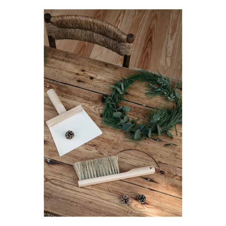 Dustpan and Brush Set - Clynk Nature | Cream- Product image n°4