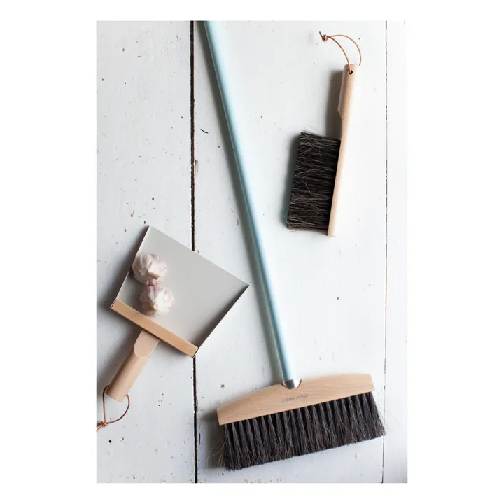 Cofanetto spazzola e paletta - Clynk | Grigio- Immagine del prodotto n°1