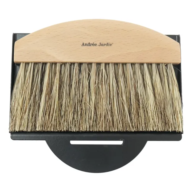 Tabletop Dustpan and Brush Set - Clynk Nature | Black