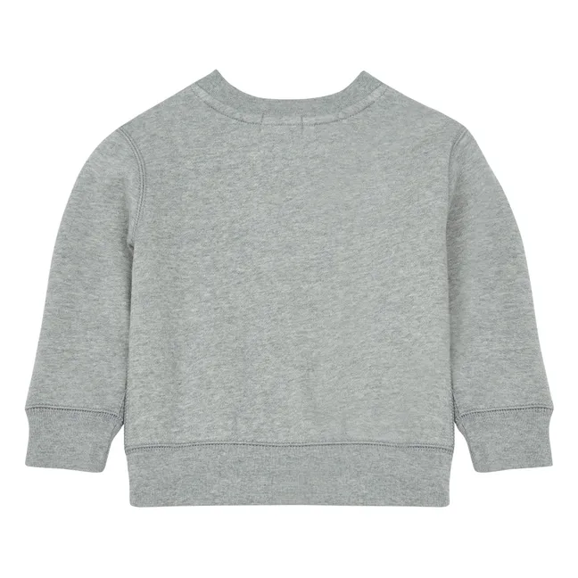 Sweatshirt Logo | Grau