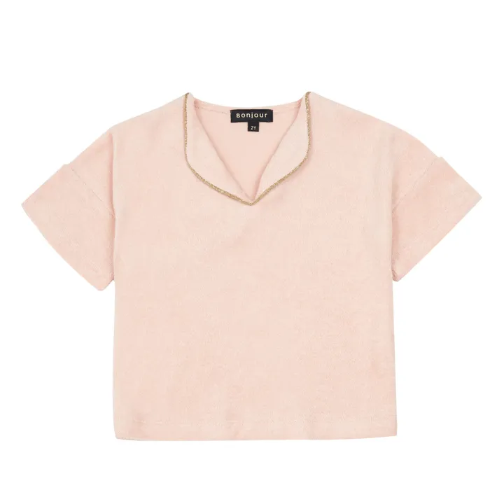 T-Shirt in spugna | Rosa- Immagine del prodotto n°0
