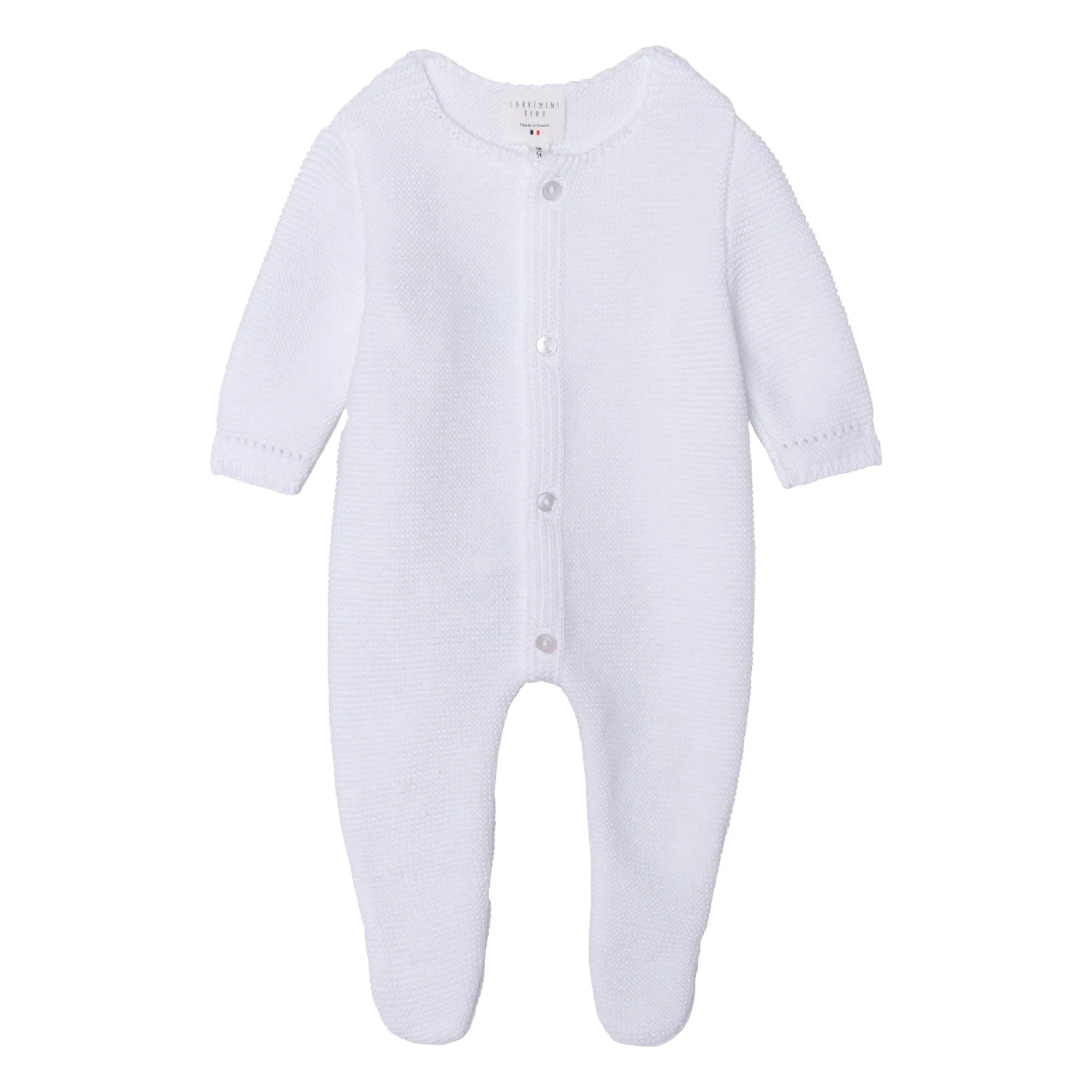 Carrement Beau - Combinaison à Pieds Tricot Coton Bio (Carrement Beau) - Couverture