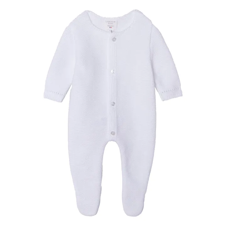 Carrement Beau - Carrement Beau - Combinaison à Pieds Tricot Coton Bio