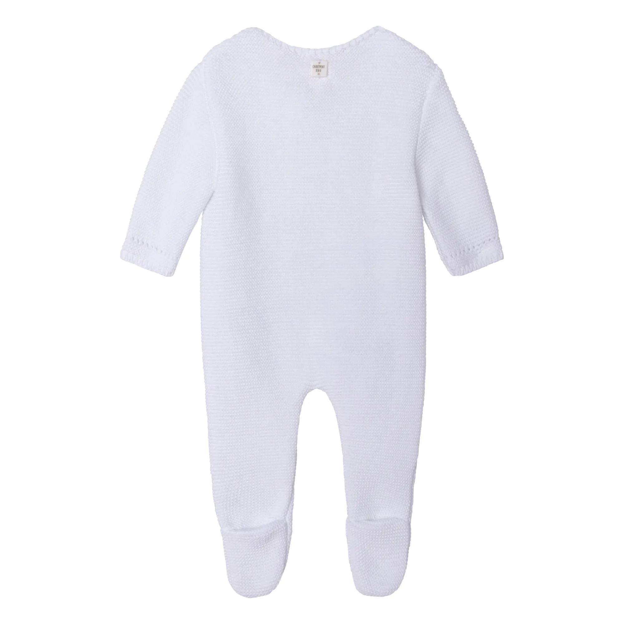 Carrement Beau - Combinaison à Pieds Tricot Coton Bio (Carrement Beau) - Image 1