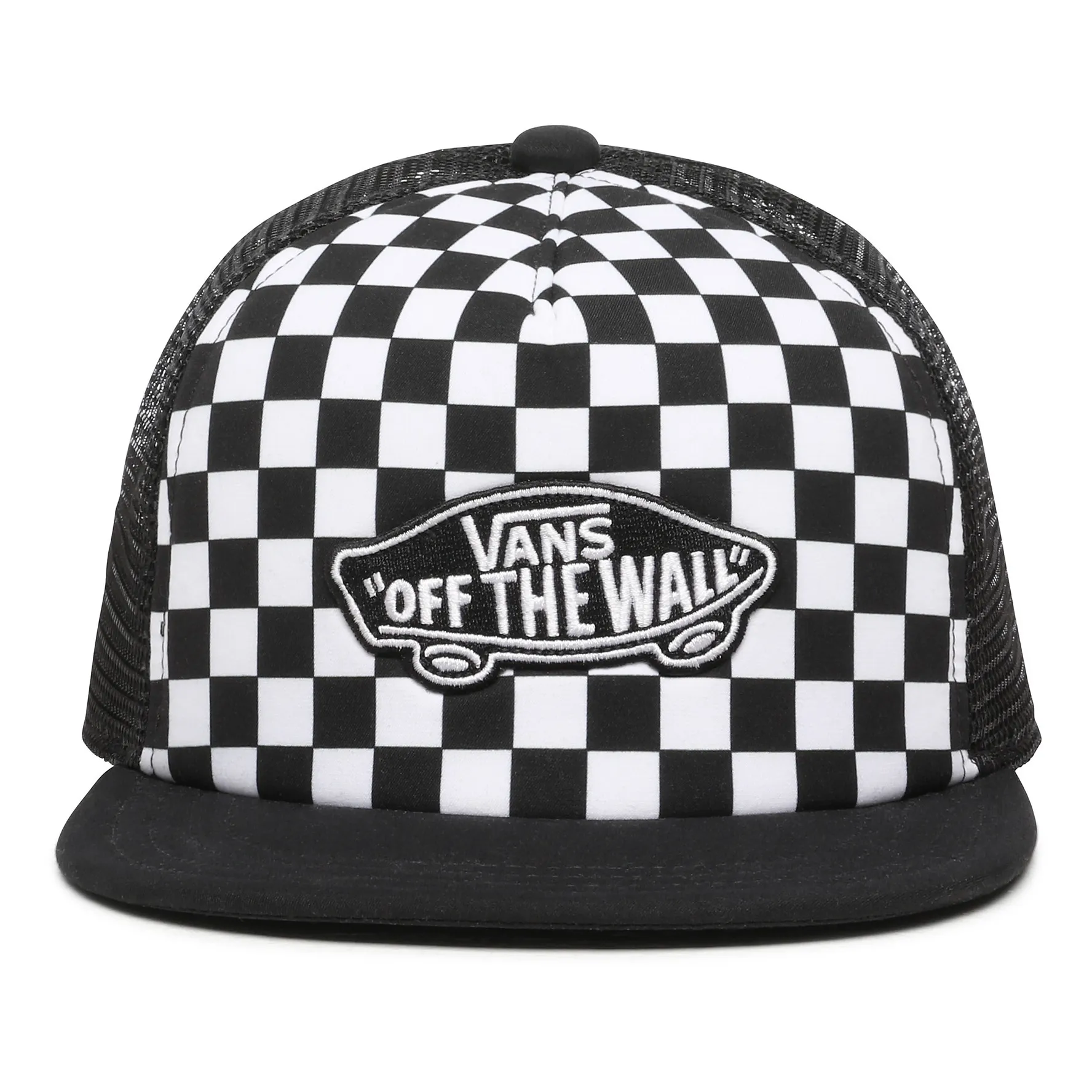 Casquette Check Noir