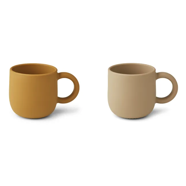 Merce Silicone Cups - Set of 2 | Caramel