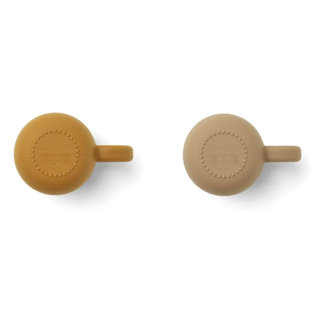Merce Silicone Cups - Set of 2 | Caramel