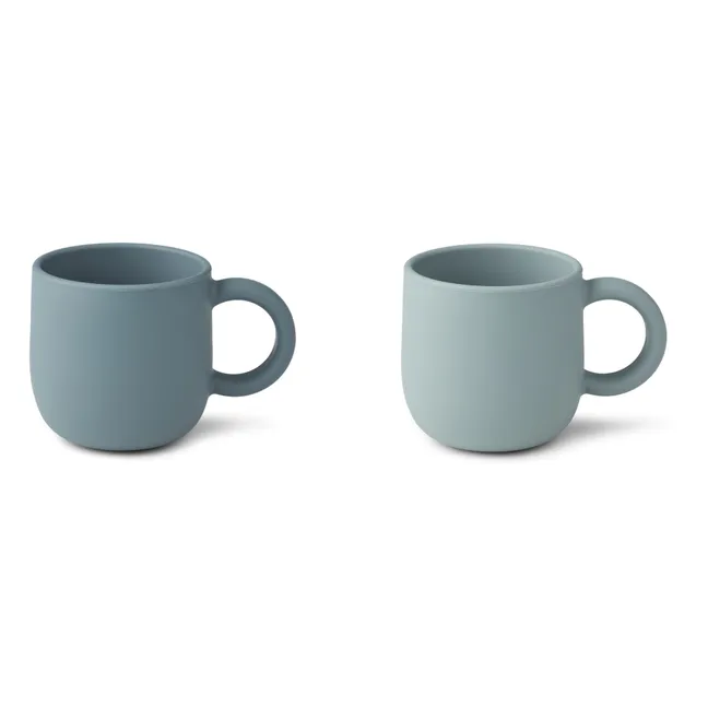 Merce Silicone Cups - Set of 2 | Blue