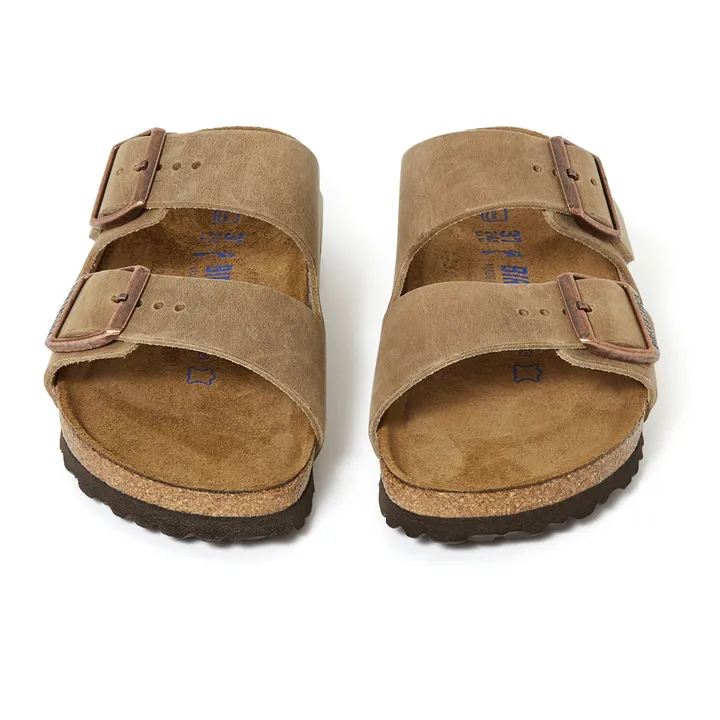 Sandalen Arizona Leder Gras - Erwachsenen Kollektion  | Braun- Produktbild Nr. 3