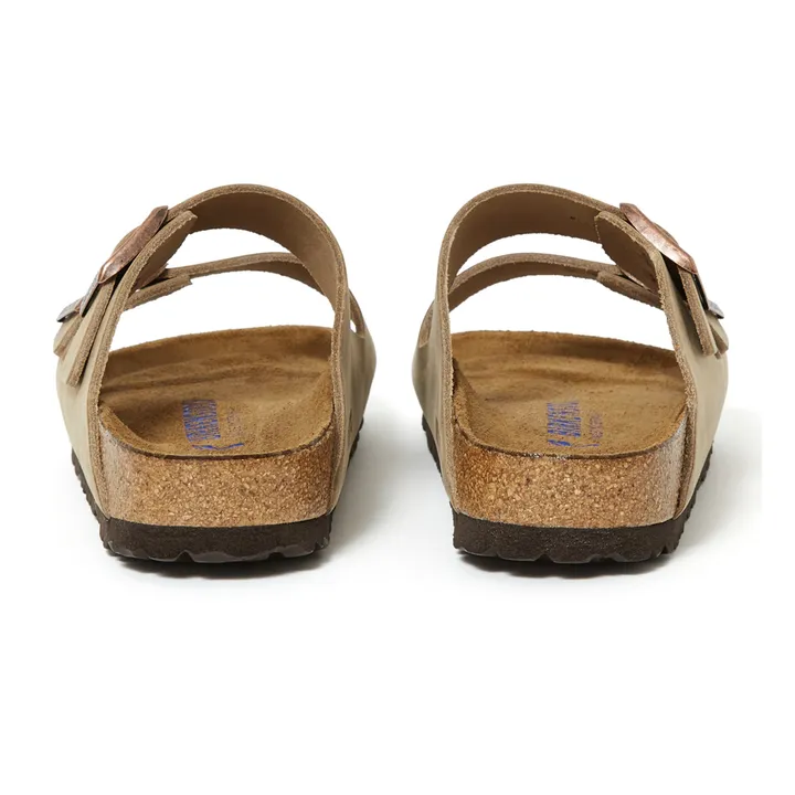 Sandalen Arizona Leder Gras - Erwachsenen Kollektion  | Braun- Produktbild Nr. 4