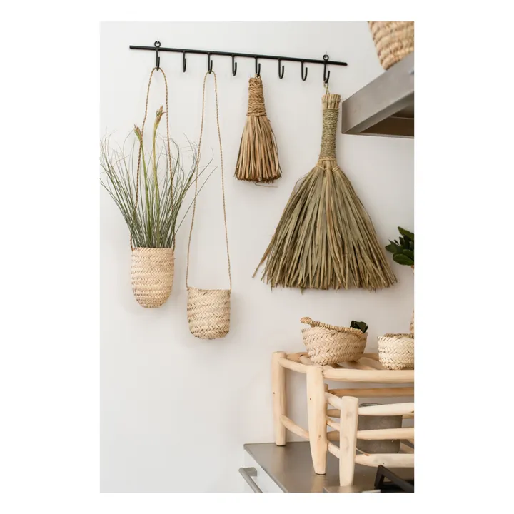 Barre à 8 crochets | Noir- Image produit n°1