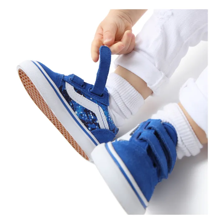 Zapatillas velcro Old Skool Galaxie | Azul- Imagen del producto n°1