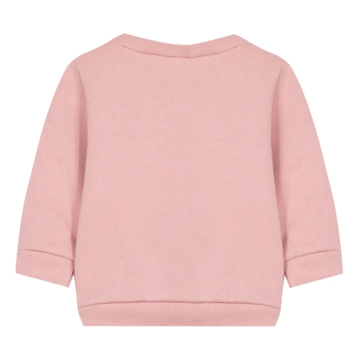 Embroidered Sweatshirt | Pink- Product image n°2