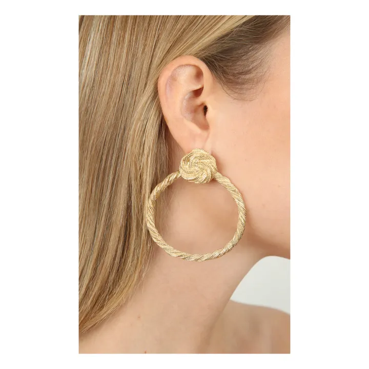 Florence Earrings  | Gold- Product image n°4