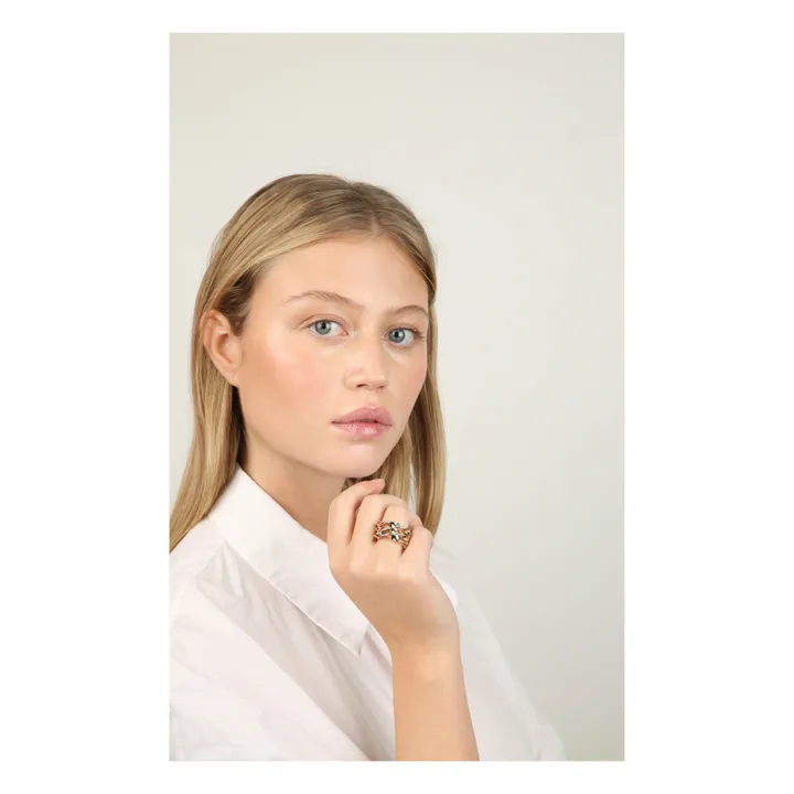 Bague Gabrielle | Doré- Image produit n°2