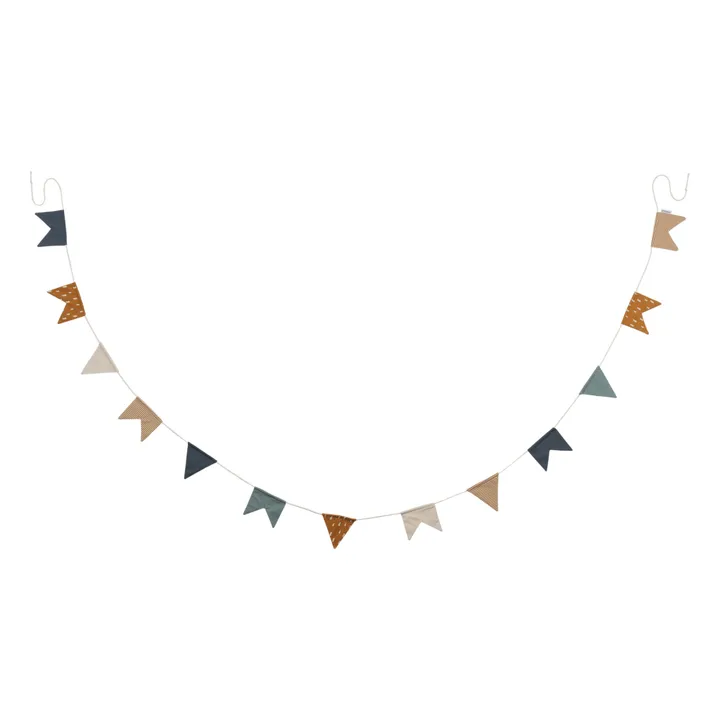 Happi Organic Cotton Bunting | Pale blue- Product image n°0