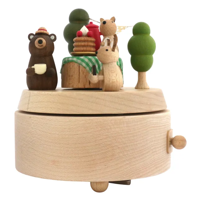 Boite à musique en bois Pique-nique