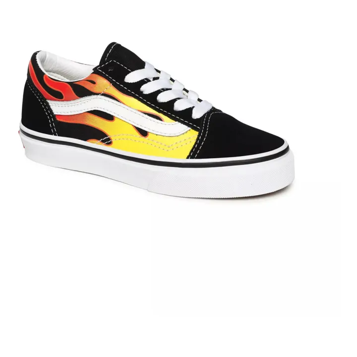 Baskets Old Skool Flamme | Noir- Image produit n°1
