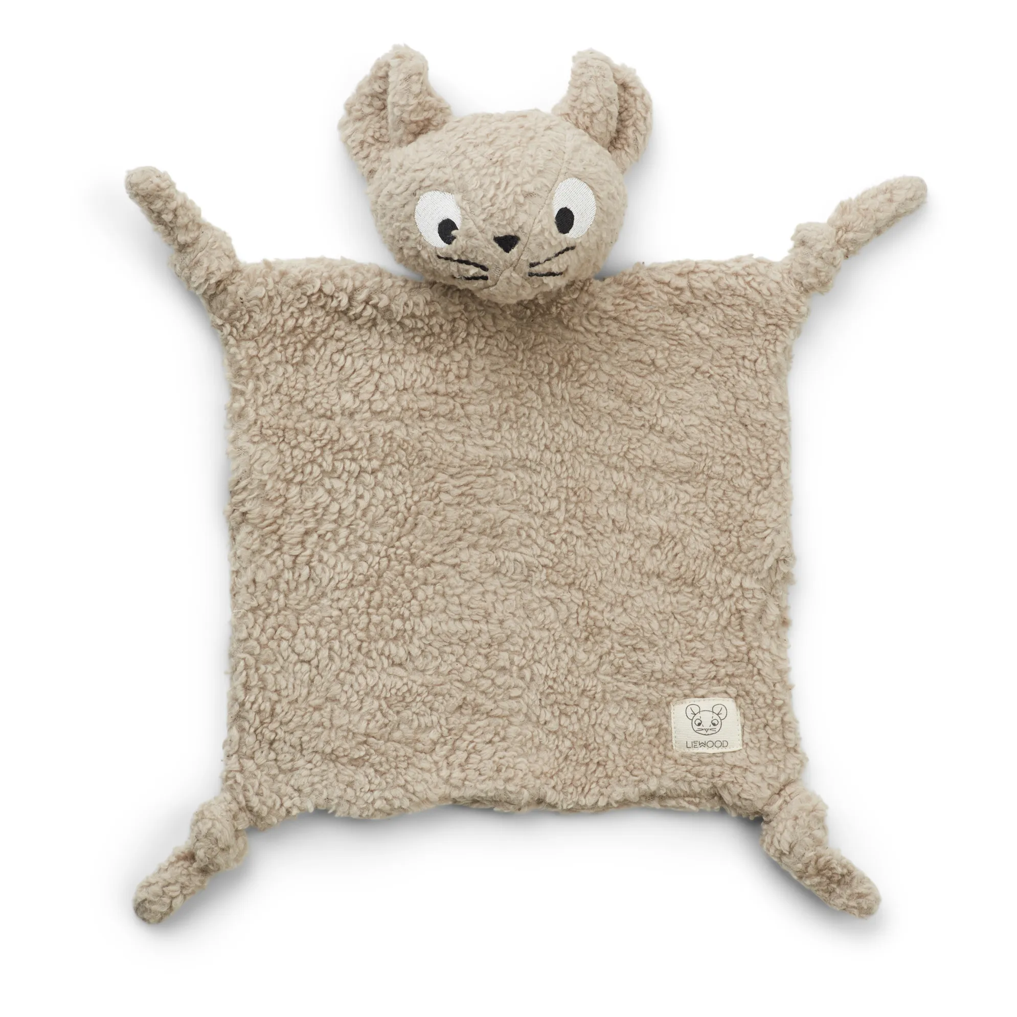 Lotte Organic Cotton Soft Toy | Light grey- Product image n°0