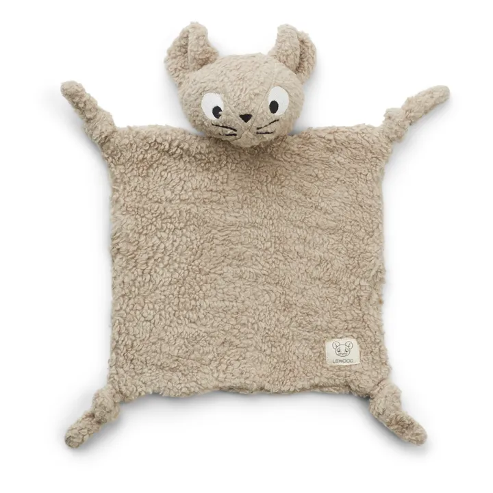 Lotte Organic Cotton Soft Toy | Light grey- Product image n°0