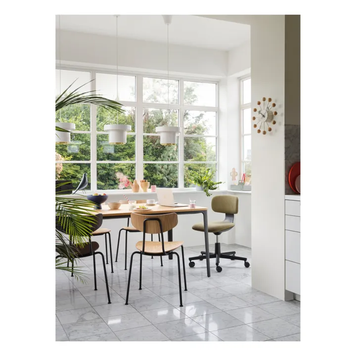 Moca Chair - Chromed Base - Jasper Morrison | Dark Oak- Product image n°3