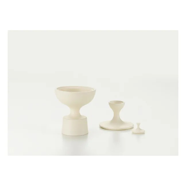 Recipiente de cerámica - Alexander Girard | Crema