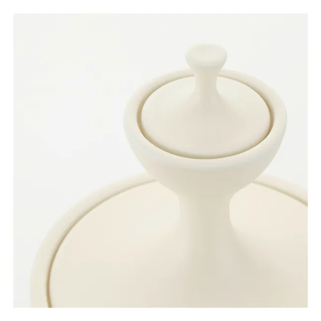 Recipiente de cerámica - Alexander Girard | Crema