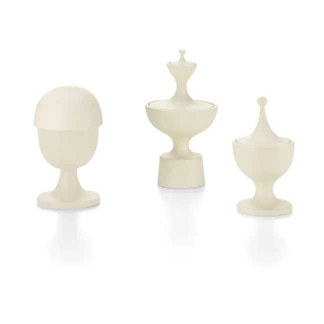 Recipiente de cerámica - Alexander Girard | Crema