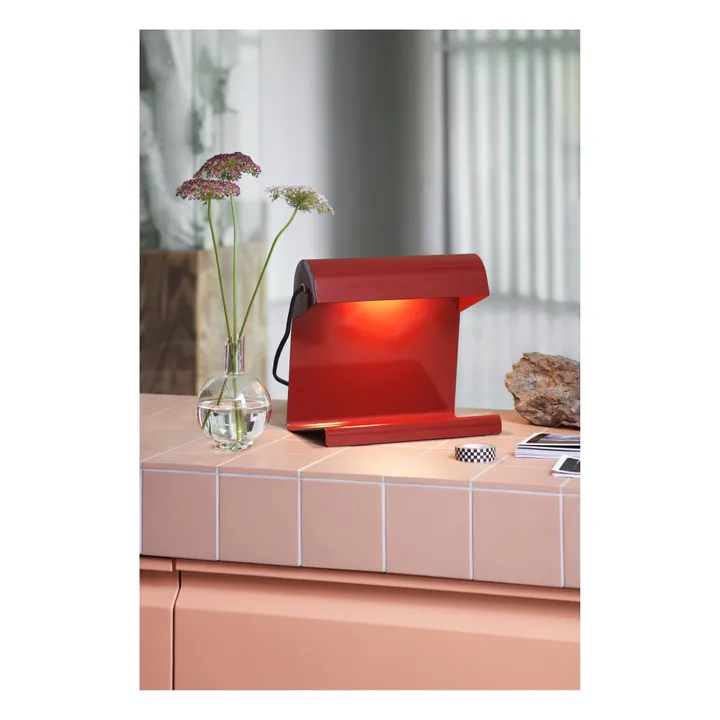 Lampe de bureau - Jean Prouvé | Japanese Red- Image produit n°1