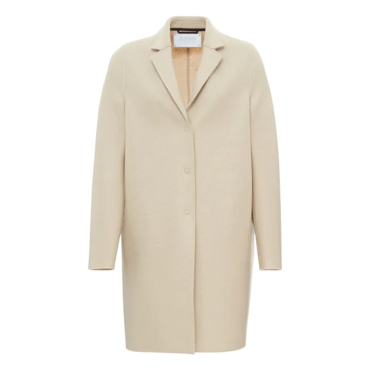 Harris Wharf London Mantel Cocoon Presswolle Beige Smallable