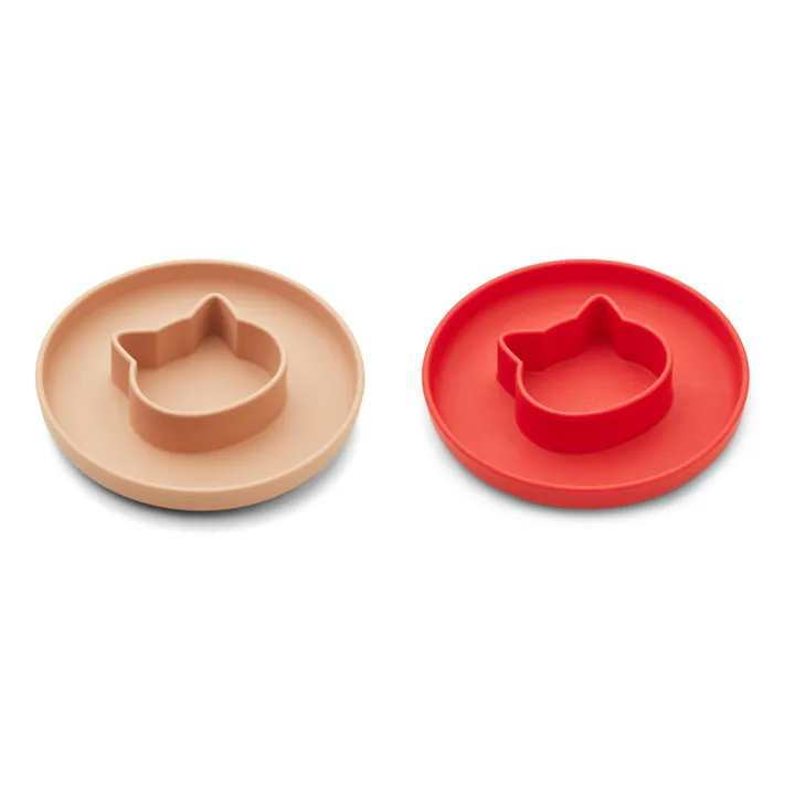 Gordon Plates - Set of 2 | Red- Product image n°1