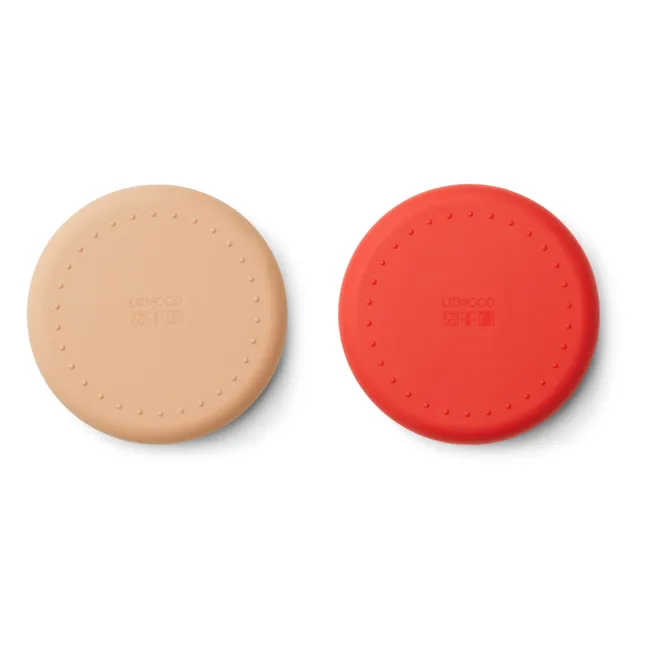 Gordon Plates - Set of 2 | Red
