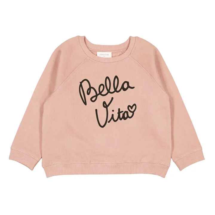 Sweatshirt Bella Vita James | Blassrosa- Produktbild Nr. 0