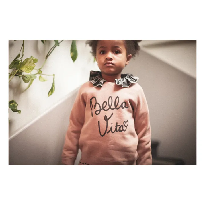 Sweatshirt Bella Vita James | Blassrosa- Produktbild Nr. 2
