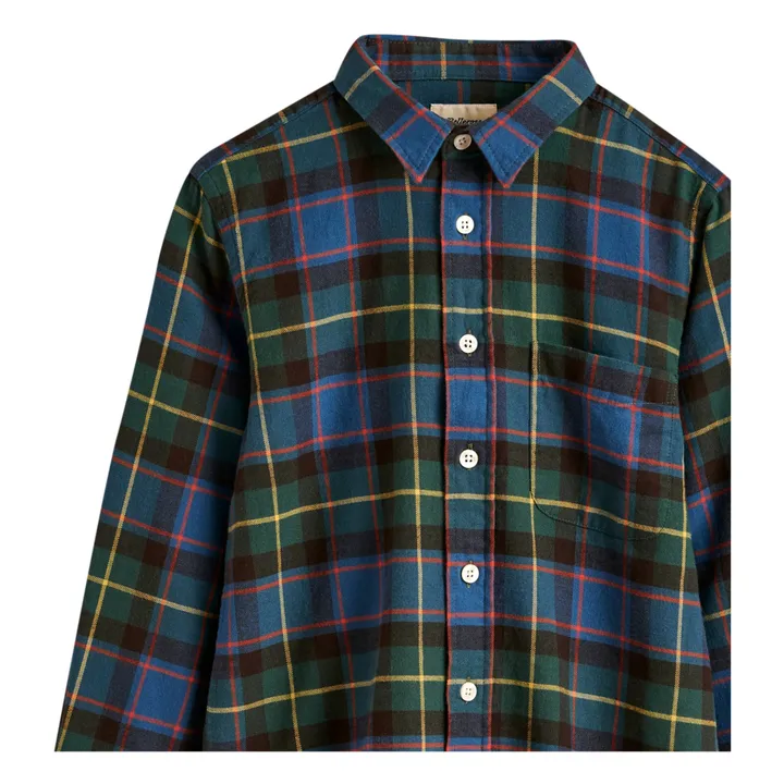 Gaspar Checked Shirt | Green- Product image n°4