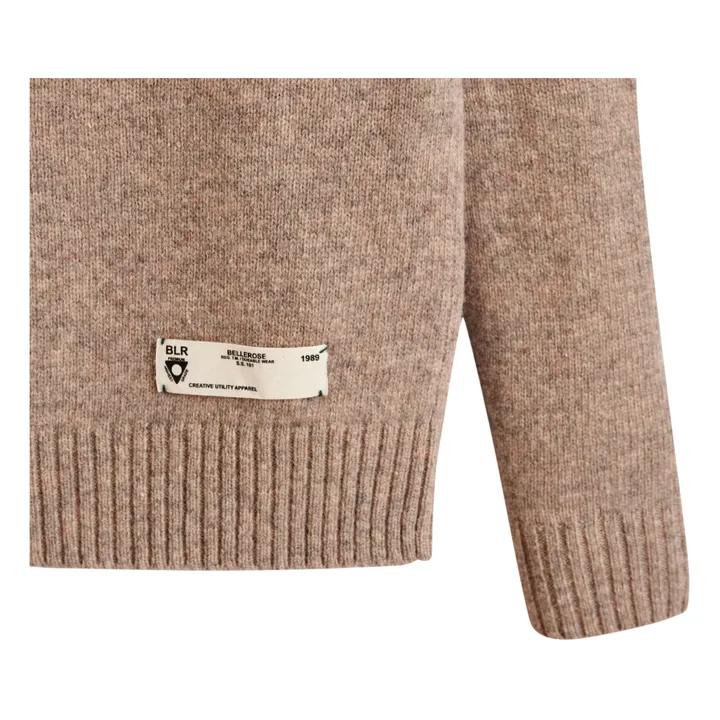 Pull in lana motivo: Gadia | Beige- Immagine del prodotto n°2
