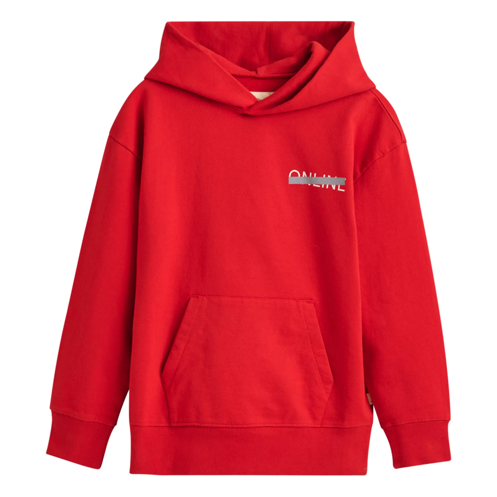 Bellerose Red Bincho Hoodie